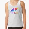 Avicii Text And Logo Colorful Tank Top Official Cow Anime Merch