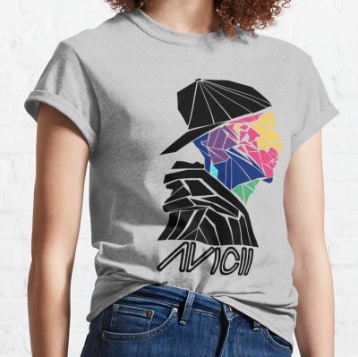 Avicii Colorful Logo T-Shirt Official Cow Anime Merch