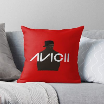 Avicii Throw Pillow Official Cow Anime Merch