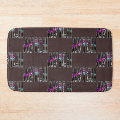 Avicii Logo, The Days And The Nights, Landscape Bath Mat Official Cow Anime Merch