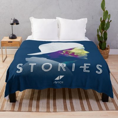 Stories Throw Blanket Official Cow Anime Merch