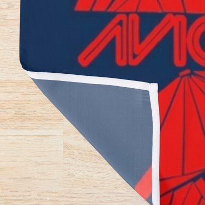 Avicii Red Logo Shower Curtain Official Cow Anime Merch