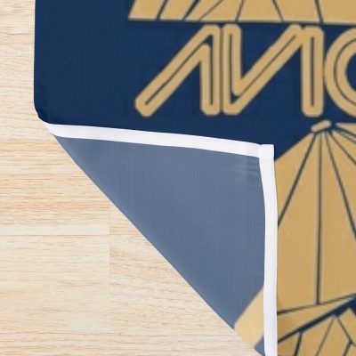 Avicii Gold Logo Shower Curtain Official Cow Anime Merch