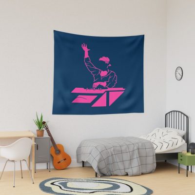 Avicii Logo, Illustration, Pop Art, Concert Tapestry Official Cow Anime Merch
