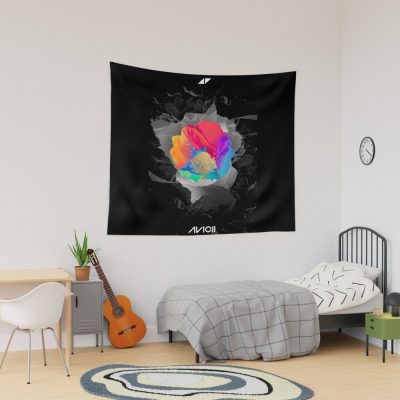 Avicii Lives In Hearts. Tapestry Official Cow Anime Merch